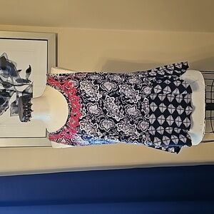 Lucky Brand Boho cotton summer top M